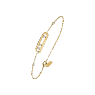 Baby Move Yellow Gold Diamond Bracelet
