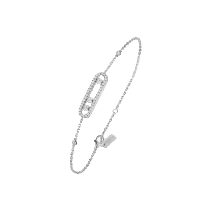 Baby Move Pavé White Gold Diamond Bracelet