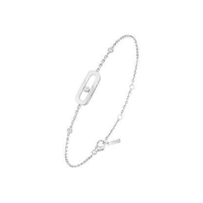 Messika Move Uno White Gold Bracelet