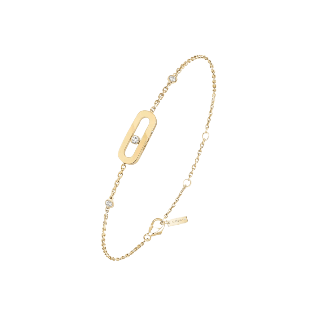 Messika Move Uno Yellow Gold Bracelet