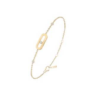 Messika Move Uno Yellow Gold Bracelet