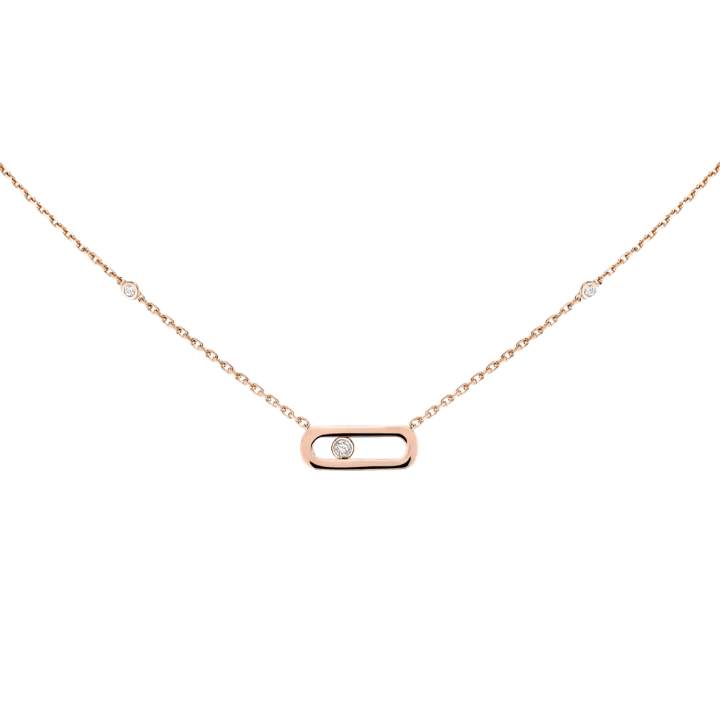 Messika Gold Move Uno Rose Gold Necklace