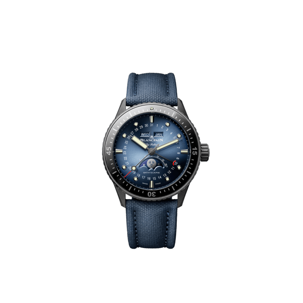 Bathyscaphe Quantième Complet Phases de Lune - 5054 0140 O52A | Blancpain