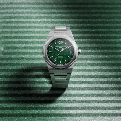 Laureato 42 mm Watch Stainless Steel with Green Dial - Image 4