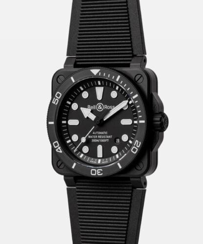 BR-03 Diver Black Matte Ceramic 42 mm
