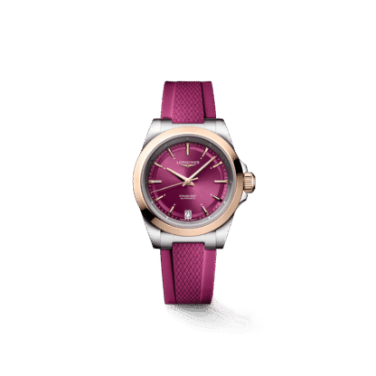 Longines Conquest 34mm, Purple Dial and Strap