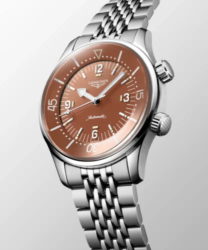 Longines Legend Diver 39mm, Terracota Dial