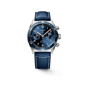 Longines Spirit Flyback 42mm, Stainless Steel, Sunray Blue Dial