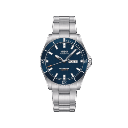 Mido Ocean Star 200C Captain V Men's Watch 42.5mm, Blue Dial