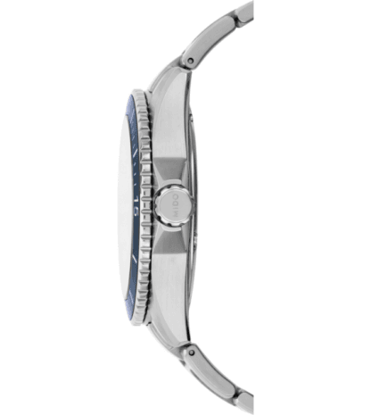 side view Ocean Star 200C Captain V Men's Watch 42.5mm, Blue Dial
