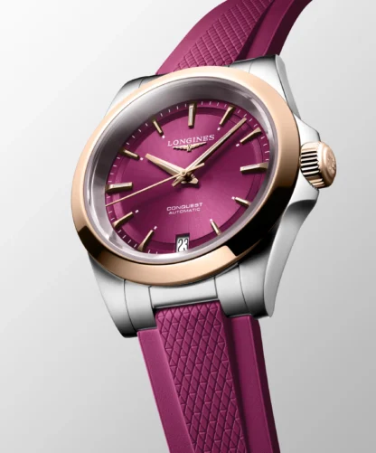 Conquest 34mm, Purple Dial and Strap