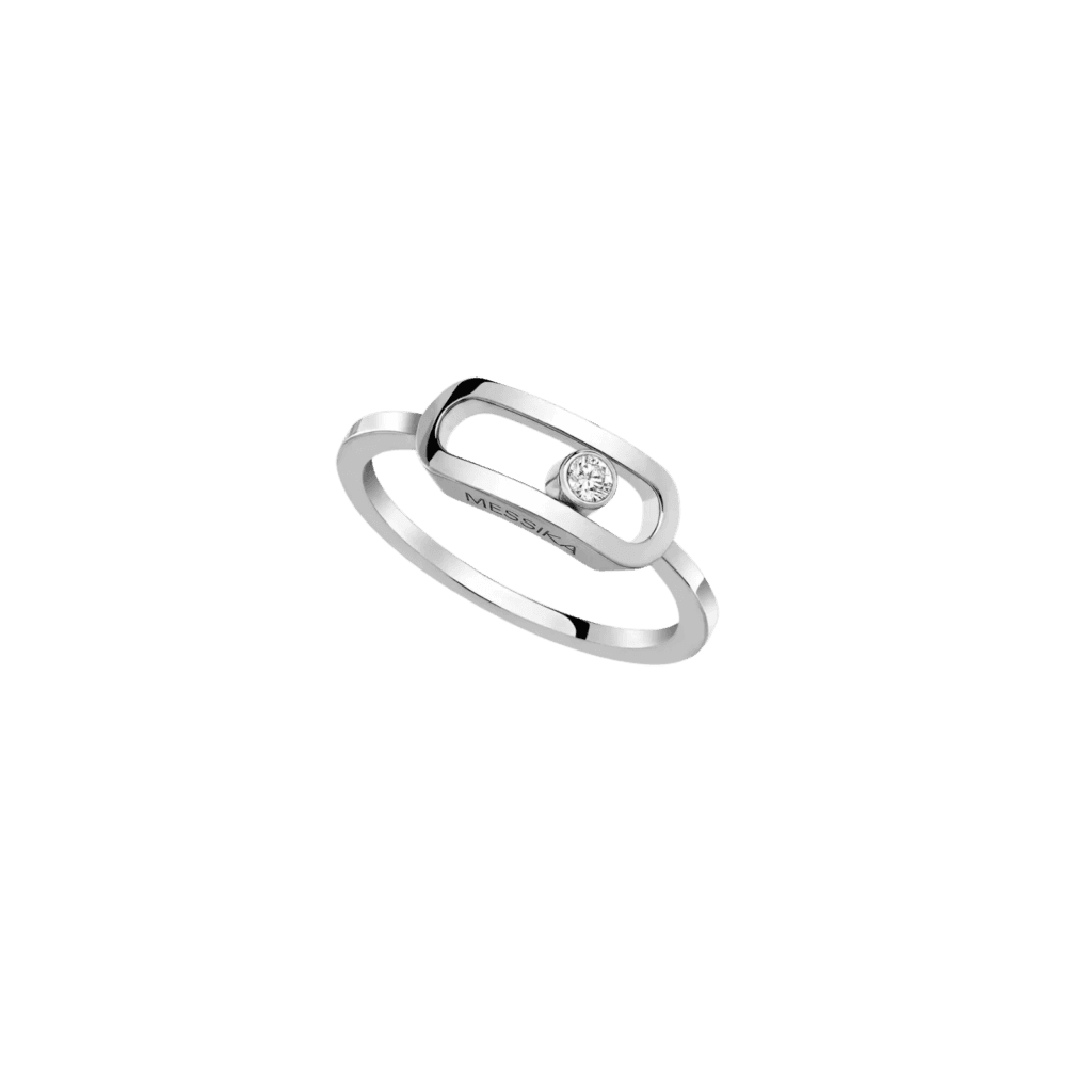 Messika Move Uno White Gold LM Ring