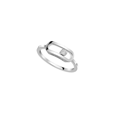 Messika Move Uno White Gold LM Ring