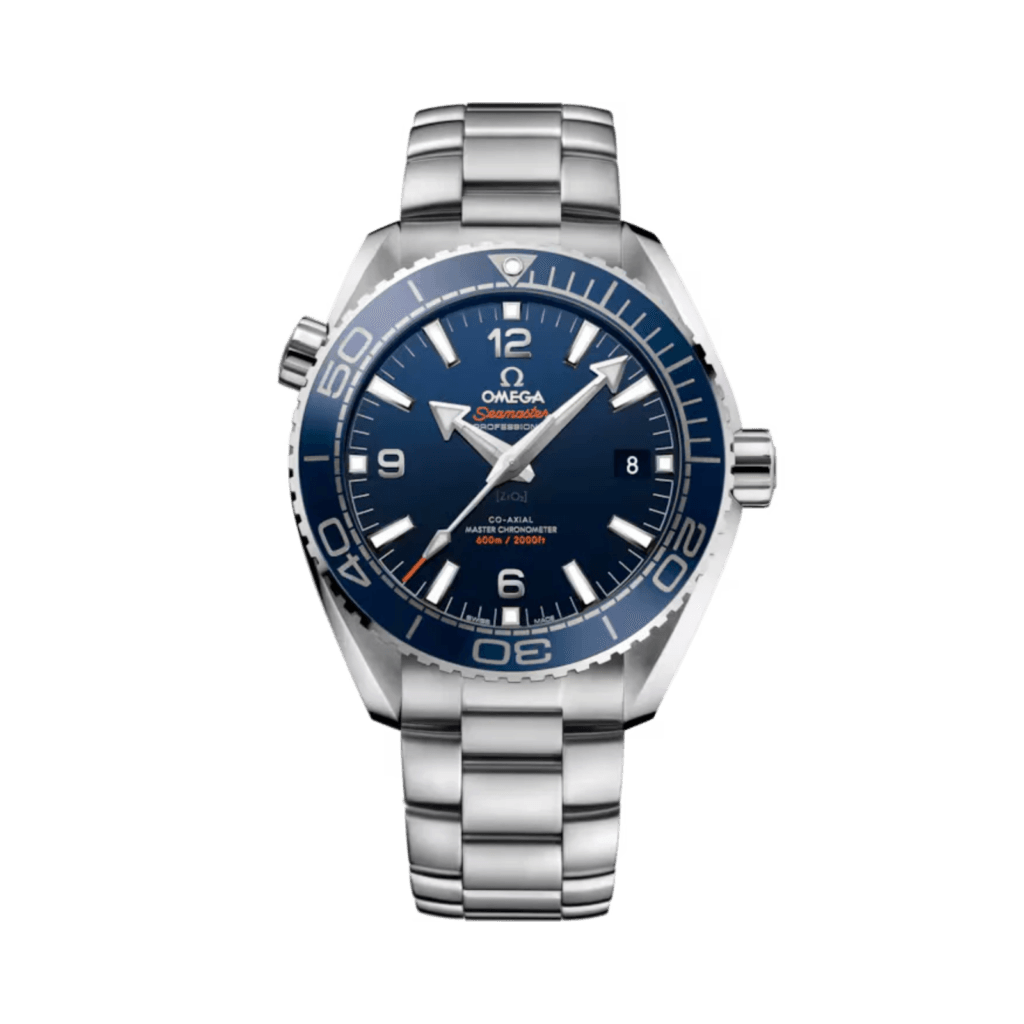 Omega Seamaster Planet Ocean 600M 43.5 mm, steel on steel WATCH