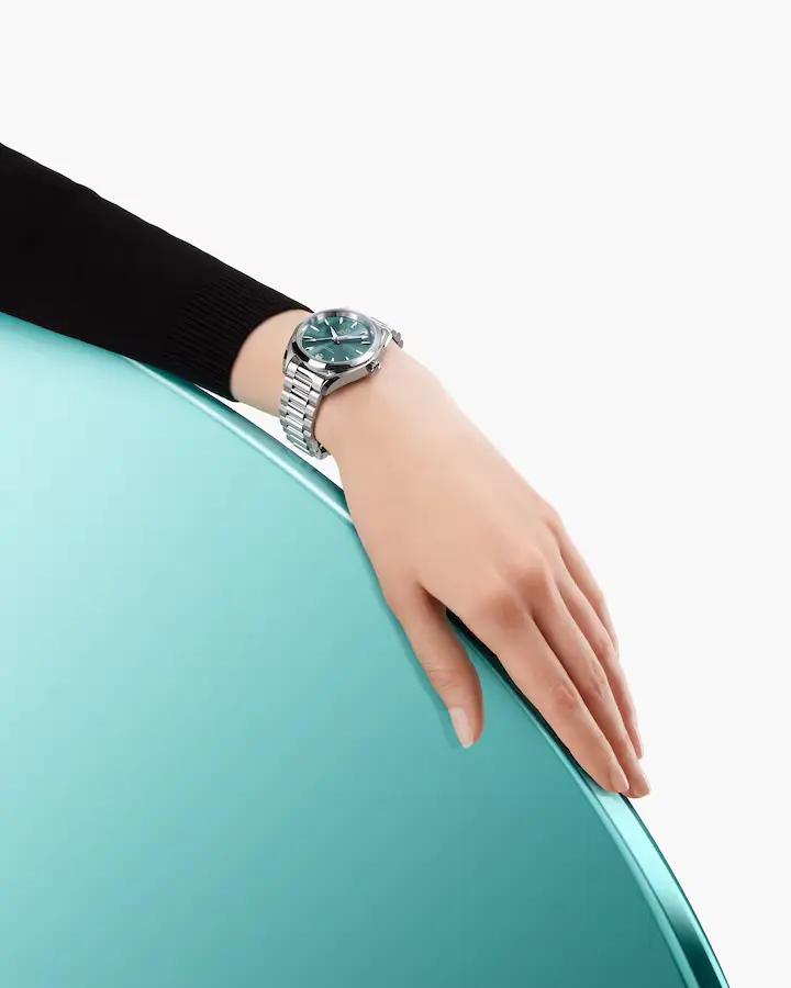 OMEGA Seamaster Aqua Terra Shades 34mm, Lagoon Green Dial Watch - Image 4