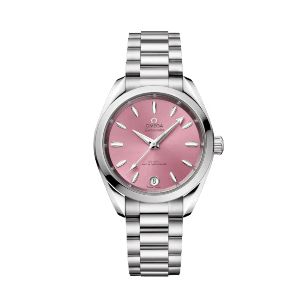 OMEGA Seamaster Aqua Terra Shades 34mm, Shell Pink Dial