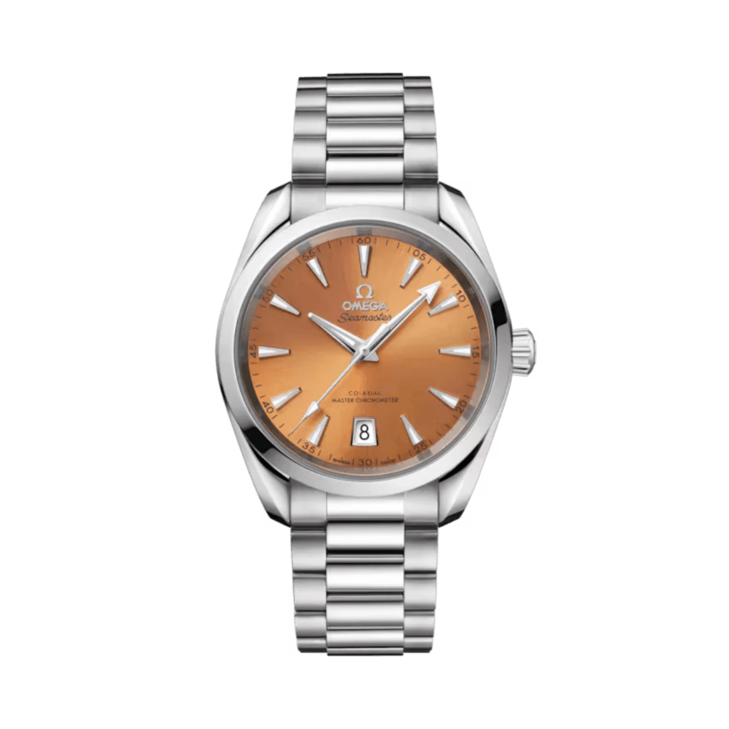 OMEGA Seamaster Aqua Terra Shades 38mm, Saffron Dial Watch