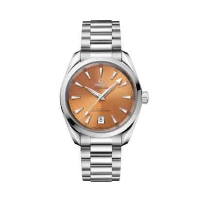 OMEGA Seamaster Aqua Terra Shades 38mm, Saffron Dial Watch
