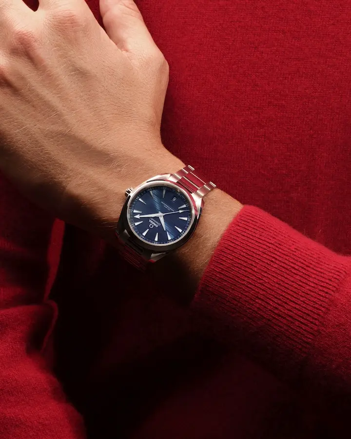 OMEGA Seamaster Aqua Terra 150M 41mm, blue dial & steel on steel - Image 6