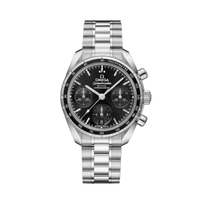 Speedmaster 38 38 mm, steel on steel - 324.30.38.50.01.001 | OMEGA®