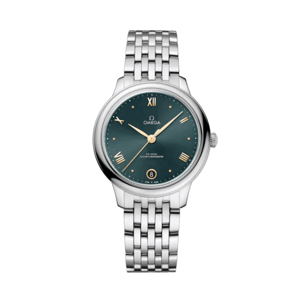 OMEGA De Ville Prestige 34 mm, steel on steel