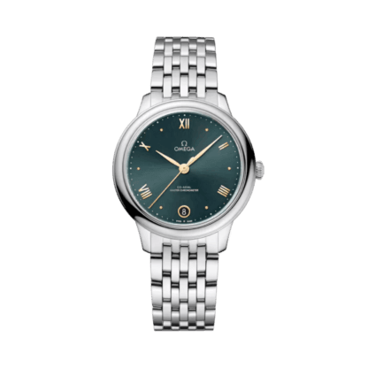 OMEGA De Ville Prestige 34 mm, steel on steel