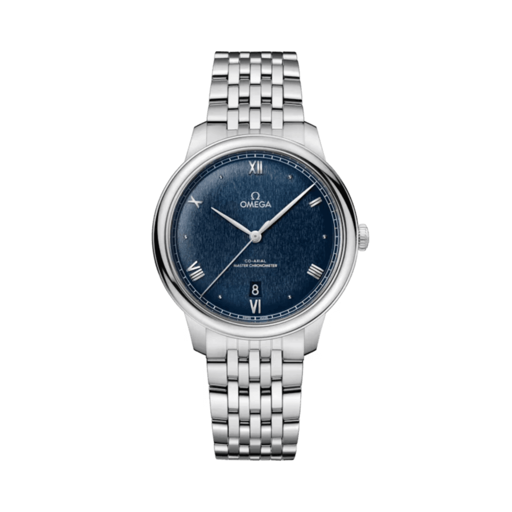 OMEGA De Ville Prestige 40 mm, PVD dark blue dial