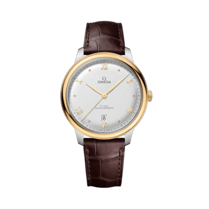 Omega De Ville Prestige 40 mm, steel ‑ yellow gold on leather strap