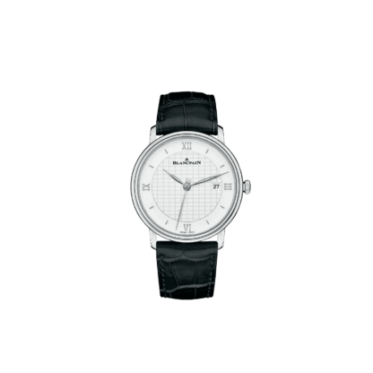 Blancpain Villeret Ultraplate 40 mm, Black Leather Strap