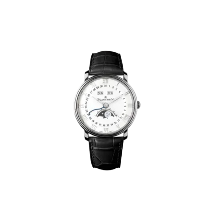 Blancpain Villeret Quantieme Complet 40mm, Black Strap