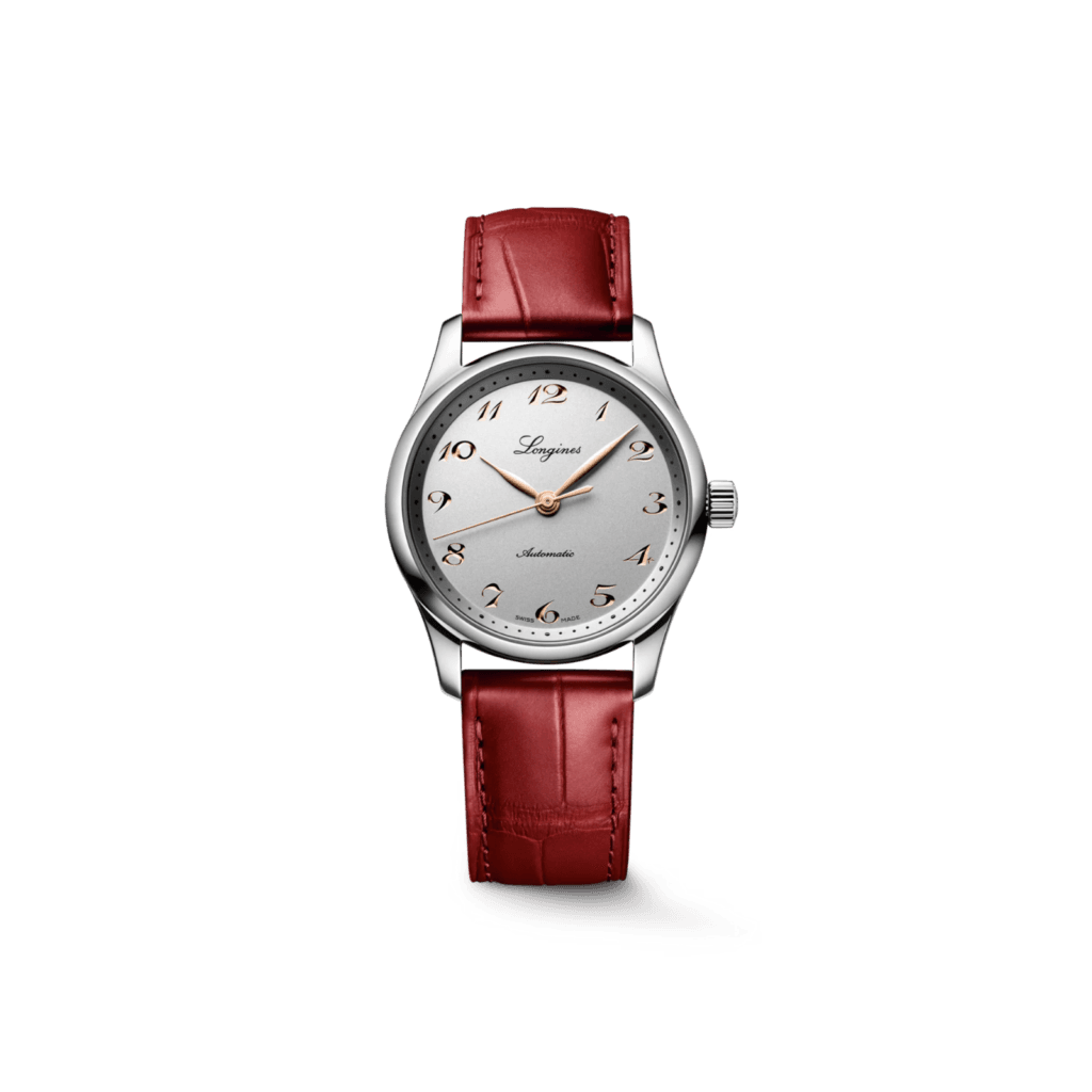 Longines Master Collection 34mm, Stainless Steel, Silver Dial