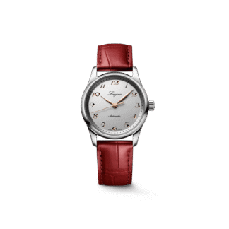 Longines Master Collection 34mm, Stainless Steel, Silver Dial