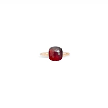 Nudo Classic Garnet Ring - top view