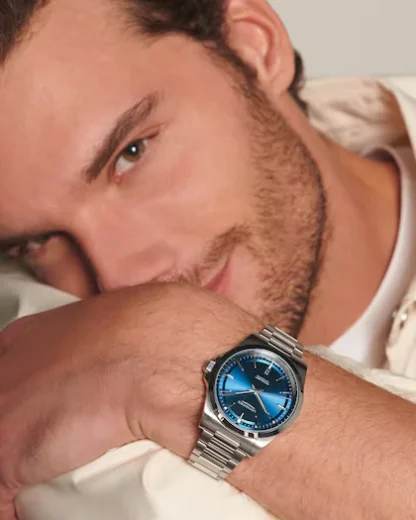 Conquest Automatic 41mm, Stainless Steel, Sunray Blue Dial - model
