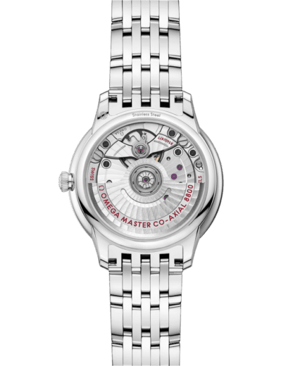 De Ville Prestige 34 mm, steel on steel - back view