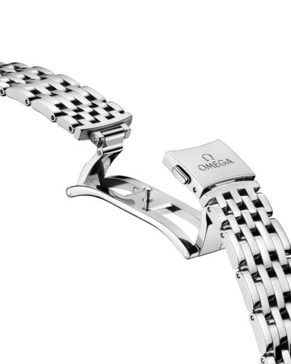 De Ville Prestige 34 mm, steel on steel - strap details