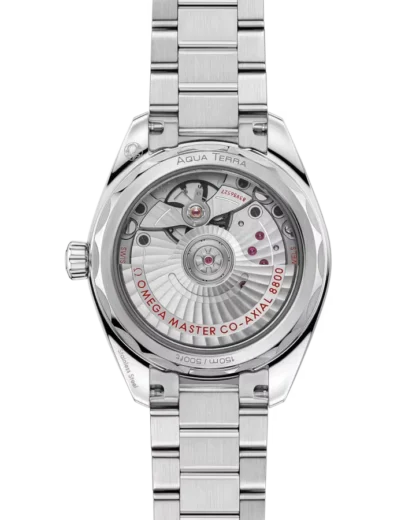Seamaster Aqua Terra Shades 34mm, Shell Pink Dial - back view