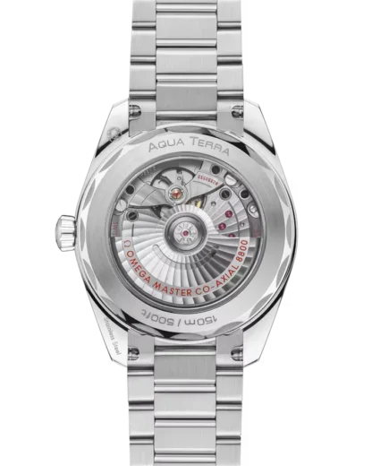 Seamaster Aqua Terra Shades 38 mm, Sandstone Dial - back view