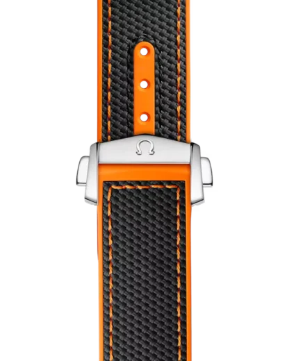 Seamaster Planet Ocean 600M 43.5 mm, steel on black rubber strap - strap