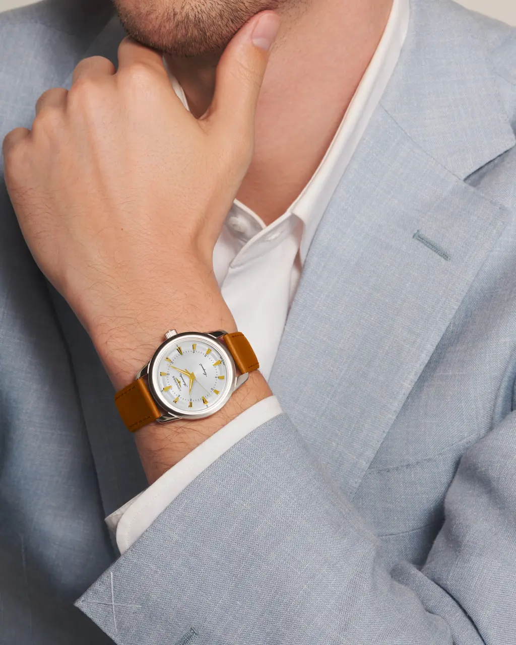 Longines Conquest Heritage 40mm, Stainless Steel, Silver Dial - Image 9