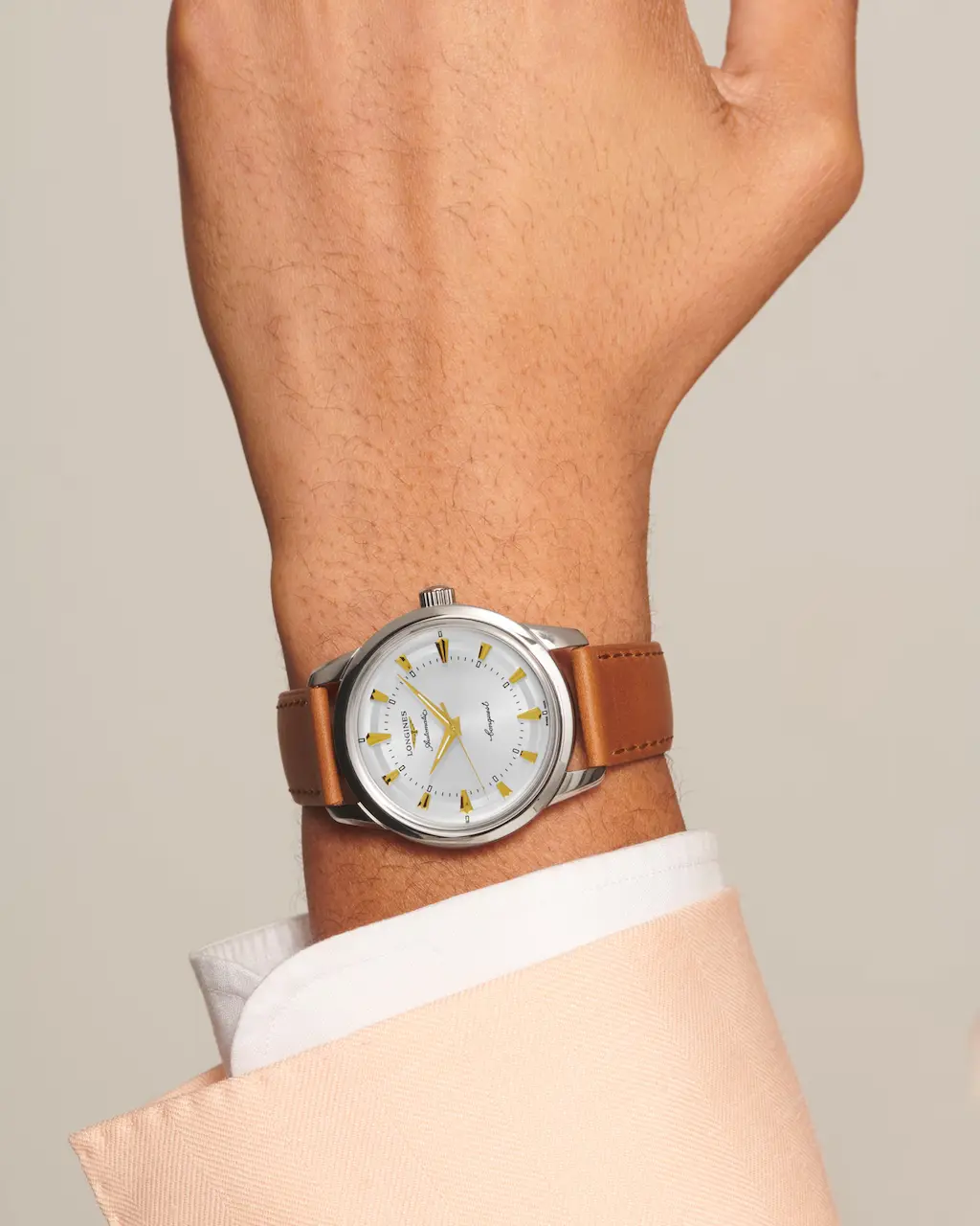 Longines Conquest Heritage 40mm, Stainless Steel, Silver Dial - Image 8