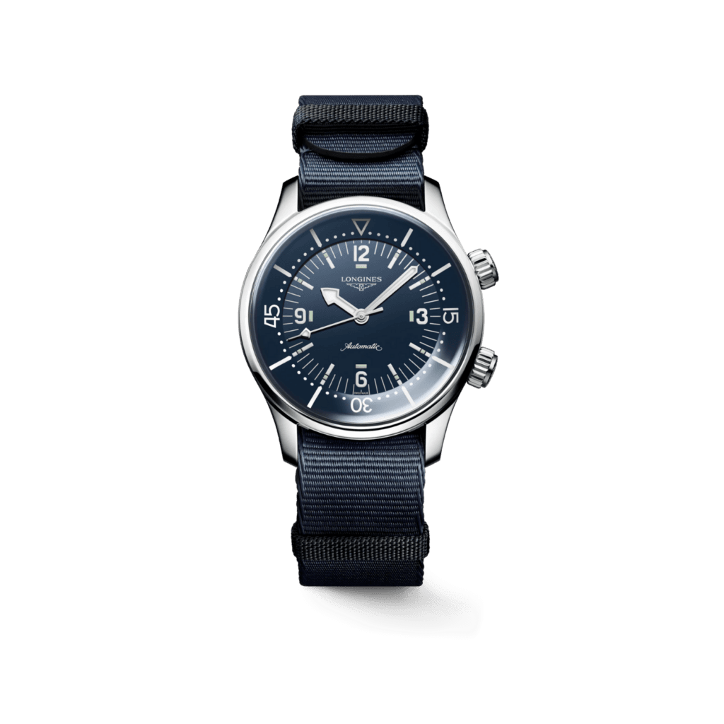 Longines Legend Diver 39mm, Blue Dial & Blue Strap