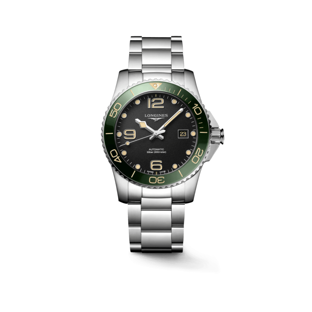 Longines HydroConquest 41mm Black Dial Watch