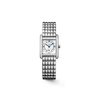 Longines Mini DolceVita 21.50mm x 29mm, Stainless Steel & Silver Dial