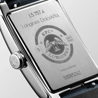 DolceVita Tailoring, Stainless Steel & Silver Dial Watch - close look - back view