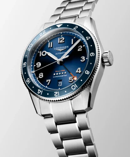 Spirit Zulu Time 39 mm, Blue Dial & Stainless Steel - side view