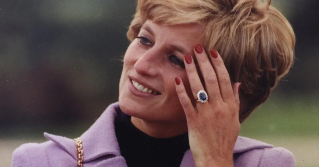 The Most Popular Gemstones and Their Meanings: princess diana sapphire engagement ring
