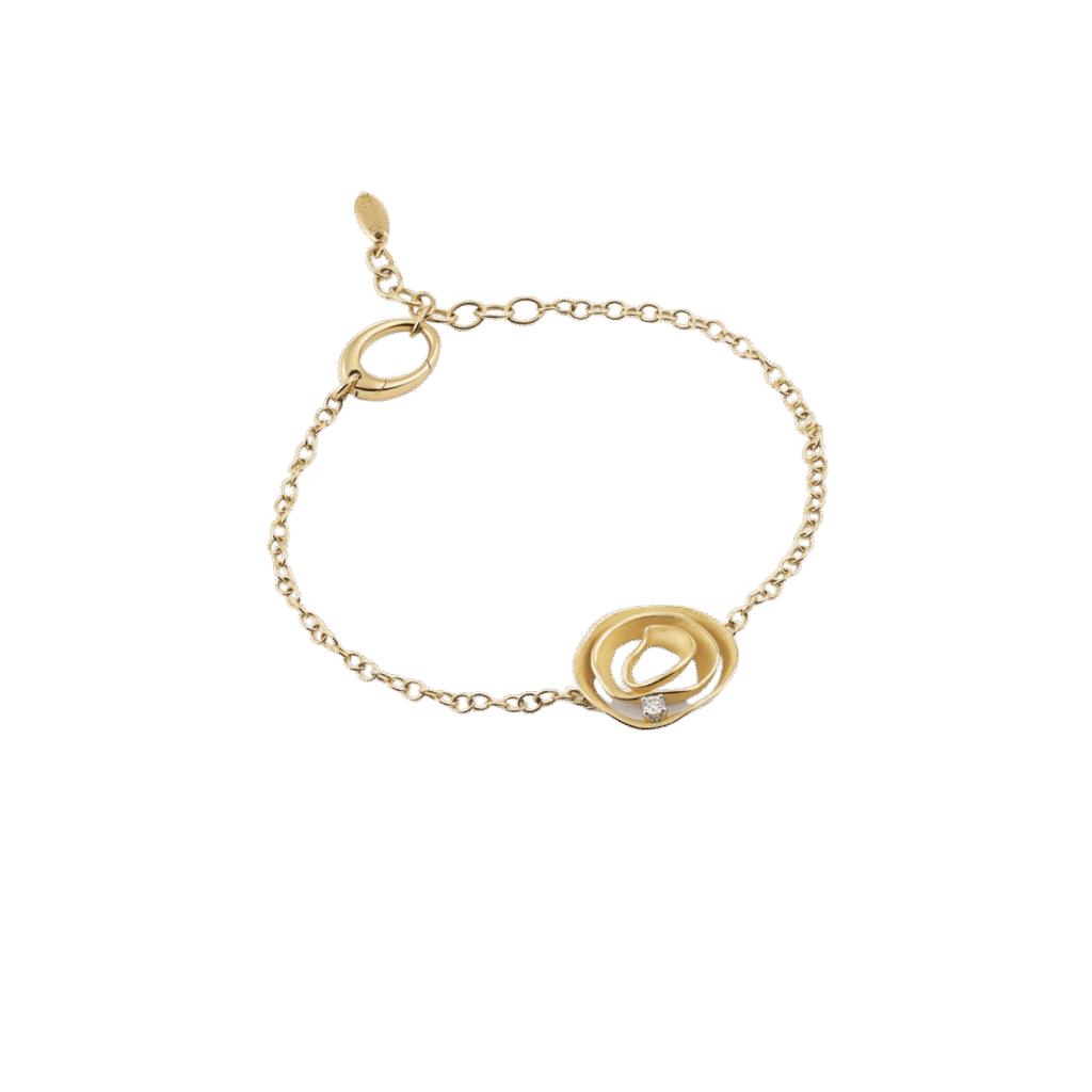 Dune Bracelet in 18K Yellow Gold