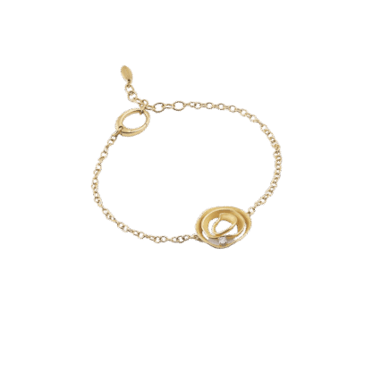 Dune Bracelet in 18K Yellow Gold