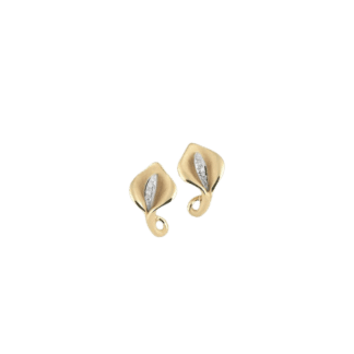Calla Earrings in 18k Yellow Sunrise Gold